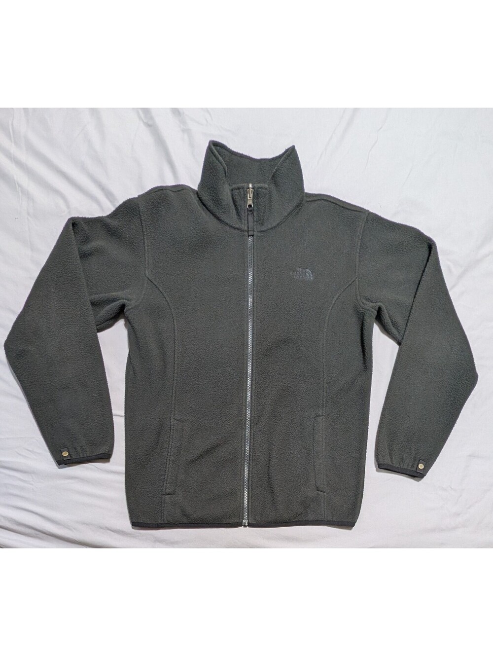 The North Face Boys XL 18/20 Fleece Jacket Full Zip Mock Neck